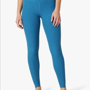 Beyond Yoga Teal Spacedye Full Length Legging